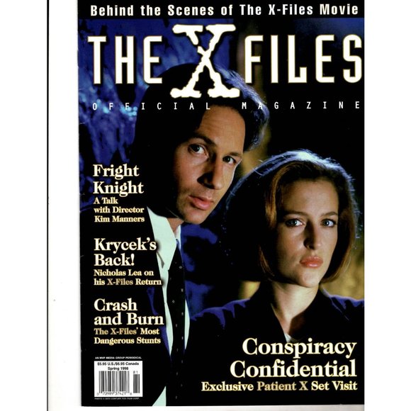 The X Files Official Magazine Spring 1998 Other The X Files